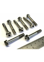 Set Of 8 X Titanium Cylinder Head Collar Screw Bolt Kit Ktm 2020 350 XCF-W Usa - £53.00 GBP