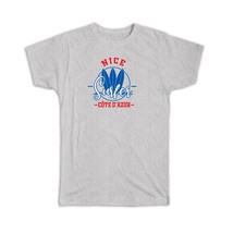 Nice Surfer Cote D Azur : Gift T-Shirt Tropical Beach Travel Vacation Surfing - £14.05 GBP