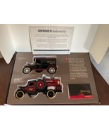 ERTL Signature Edition 1913 Ford T Van, 1931 Hawkeye Flatbed & Tractor w/ COA - €16,47 EUR