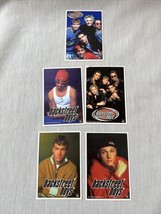 Vintage 1999 Full Set of 5 Backstreet Boys Productions Stickers BSB - £6.92 GBP