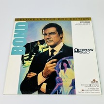 James Bond Octopussy Laserdisc Deluxe LetterBox Edition Movie Roger Moore - £11.39 GBP