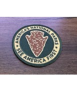 America’s National Parks “See America First” Arrowhead Patch – Vintage S... - $13.65 CAD