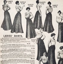 1900 Womens Skirts Advertisement Victorian Sears Roebuck 5.25 x 7&quot; - £15.06 GBP