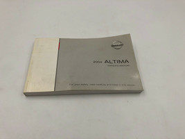 2004 Nissan Altima Owners Manual Handbook OEM K03B38005 - £11.62 GBP