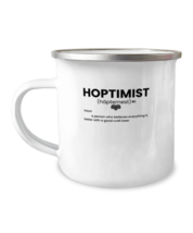 12oz Camper Mug Coffee Funny Hoptimist Beer Craft  - £16.07 GBP