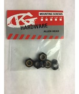 Grind King BLACK Skateboard Truck Axle lock nuts Washers Speed Rings Nuts - $82.36 MXN