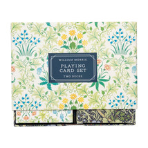 Galison William Morris Playing Card Set 2pk - £26.85 GBP