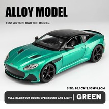 1:24 Aston Martin DBS Luxury Sports Car Alloy Metal Diecast &amp; Toy #green... - $34.99