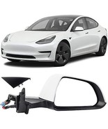 Dasbecan Passenger Side View Mirror Assembly Pearl White Compatible with - $4,520.67 MXN