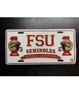 License Plate Vintage Florida State FSU Football National Champions 1993... - $33.90 CAD