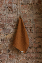 Cinnamon linen kitchen towel - $8.33