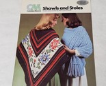 Shawls and Stoles Columbia Minerva knit and crochet by Mari Lynn Patrick... - $12.98