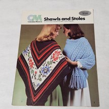 Shawls and Stoles Columbia Minerva knit and crochet by Mari Lynn Patrick... - $12.98