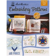Aunt Martha s Iron On Transfer Book In The Line Of Duty - $499.95 MXN