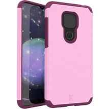 for Motorola Moto G Play 2021 Rugged Heavy Duty Shockproof Cover LIGHT PINK - £6.11 GBP