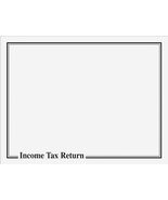 EGP Income Tax Return Delivery Envelope, Size 13x10, Quantity 100, Black - $79.19