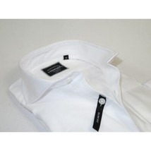Men's Shirt Charles TYRWHITT 100% Cotton Cut-away Collar CHT-22 White Twill image 2
