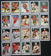 1991-92 Bowman New Jersey Devils Team Set of 19 Hockey Cards - £2.38 GBP