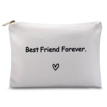 Double Sided Printed Linen Cosmetic Bag Toiletry Bag for Women Sisters Bag Gift  - £18.80 GBP