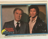 Knight Rider Trading Card 1982  #3 David Hasselhoff Edward Mulhare - $1.97