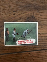 Hornsby Topps N.L. With .424 Avg. Topps Baseball Card  (0561) - £2.34 GBP