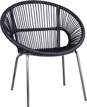 Black Occasional Chair Louanne At Main East. - £157.43 GBP