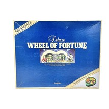 Vintage Deluxe Wheel of Fortune Game 2nd Edition 1986 - £14.79 GBP