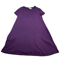 Piko Dress Women XS Purple Lightweight Casual Sleeveless A-Line Short Sl... - £17.51 GBP