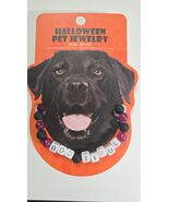 BOO TIFUL Halloween Pet Necklace Jewelry, Size Small 14&quot; - $27.59 CAD