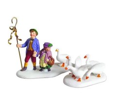 Department 56 12 Days Of Dickens Village #6 Six Geese A Laying 58382 Dep... - £23.83 GBP