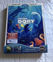 Finding Dory Ultimate Collectors Edition Blu-Ray, DVD, Activity Book Good - £11.19 GBP