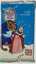 Disney Beauty &amp; The Beast 8 Card Pack. - $180.81 MXN