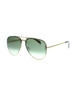 Celine CL41392 J5G XM Gold / Green Lens Unisex Aviator Sunglasses - $226.71