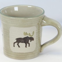 Sonoma Lodge Mug Christmas 4&quot; Moose Bear  Xmas - $11.75