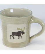 Sonoma Lodge Mug Christmas 4&quot; Moose Bear  Xmas - $215.22 MXN