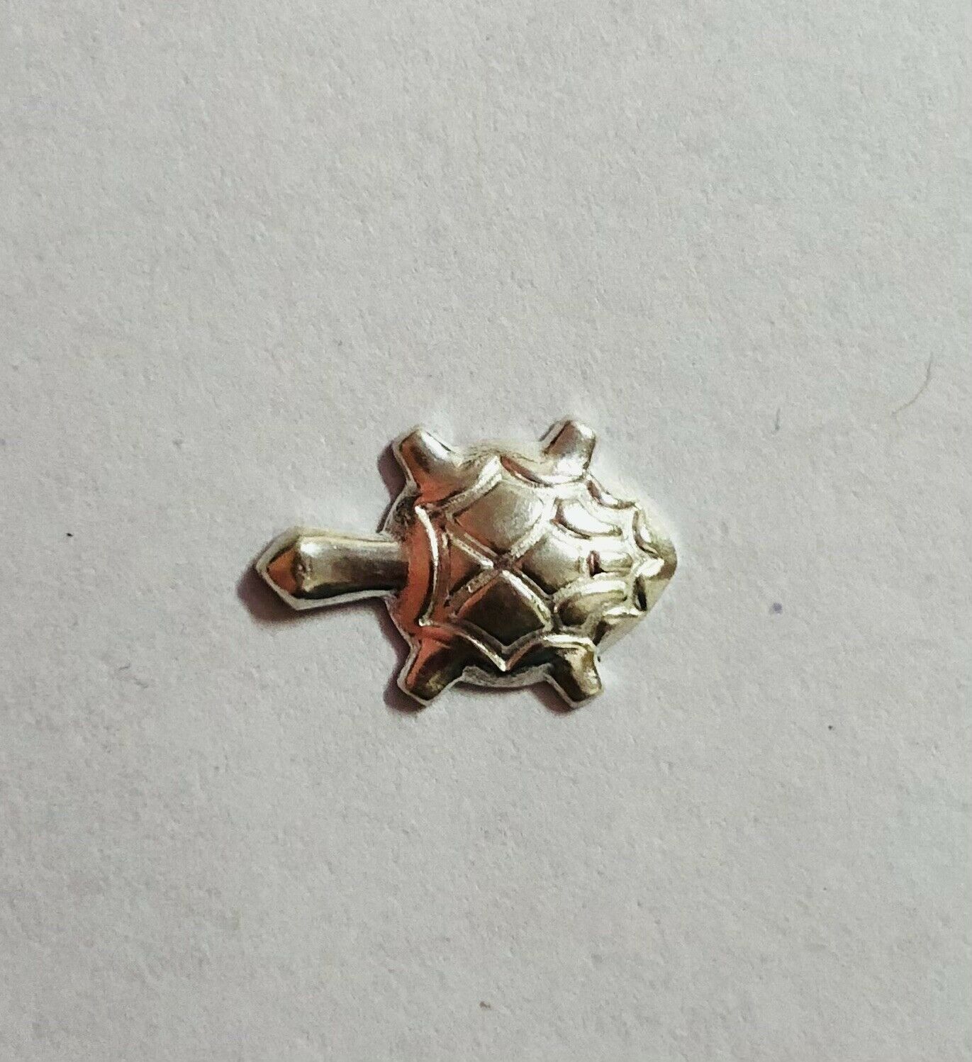 925 Silber Hindu Religiöser Lord Vishnus Schildkröte Kachua Kurma Avatar... - $10.14
