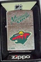 Zippo Lighter: NHL Hockey, Minnesota Wild - $438.16 MXN