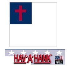 USA MADE CHRISTIAN FLAG Christianity Cross Bandana Scarf Head Wrap Scarv... - £5.52 GBP