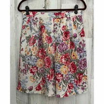 Vintage That’s Me! Skort Culottes Size 13/14 (29” waist) Pleated Floral - £16.34 GBP