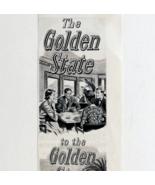 1956 The Golden State Railroad Advertisement Train Rock Island Railway D... - $19.99