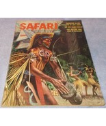Safari Men&#39;s Action Adventure Magazine November 1956 - $373.97 MXN
