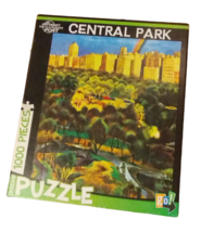 Go Games!  Central Park 1000 Piece Jigsaw Puzzle Complete - $12.11