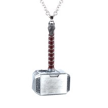 Hammer Stainless Pendant Necklace Boy Men Fashion Creative Statement Choker Jewe - £20.46 GBP