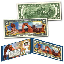 ARCHES America the Beautiful PARKS Utah Official $2 U.S. Bill - £11.04 GBP