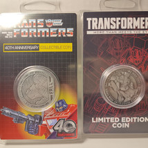 Transformers Collectible Coins Set Official Hasbro Badges Bundle At War ... - $32.88