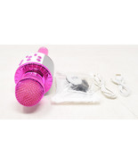 Wireless Bluetooth Karaoke Microphone 3 in 1 Pink - £15.46 GBP