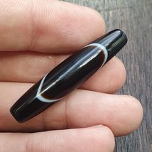 Old Yemeni natural Eye Agate Vintage Middle Eastern Agate Bead Ym-44 - $58.49 CAD