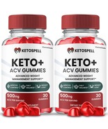 2 Pack Keto Spell ACV Gummies Max Strength with B12 Pomegranate and Beet... - €84,20 EUR