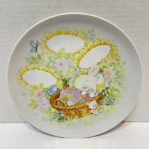 Vintage 1982 Avon Keepsake Plate Sweet Dreams Easter Bunny 7.5&quot; Made in Japan - £7.60 GBP