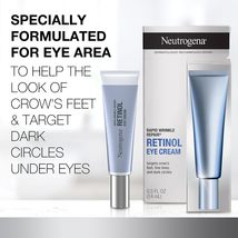 Neutrogena Rapid Wrinkle Repair Retinol Eye Cream for Dark Circles, Daily Anti-A image 6